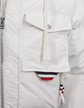 Load image into Gallery viewer, Trient White Nylon Down Jacket