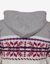 Load image into Gallery viewer, Fair Isle Panel Hoodie