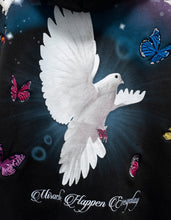 Load image into Gallery viewer, Washed Black Eternal Dove Oversized Hoodie