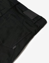 Load image into Gallery viewer, Black Motorcycle Skinny Jeans -