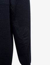 Load image into Gallery viewer, Navy Blue Logo Panelled Sweater