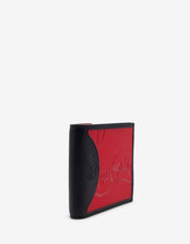 Load image into Gallery viewer, Coolcard Sneakers Sole Black & Red Billfold Wallet -