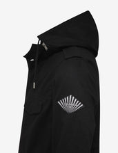Load image into Gallery viewer, Black Logo Patch Parka