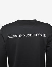 Load image into Gallery viewer, Undercover Black V Face Rose Print Sweatshirt