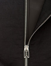 Load image into Gallery viewer, Black Dual-Fabric Blouson -