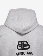 Load image into Gallery viewer, Light Grey Back BB Logo Print Hoodie -
