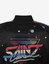 Load image into Gallery viewer, Black Galaxy Print Teddy Jacket

