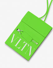 Load image into Gallery viewer, Neon Green VLTN Neck Pouch -
