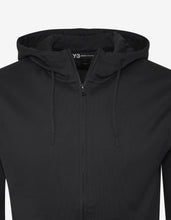 Load image into Gallery viewer, Carbon Grey Y-3 Print Zip Hoodie -
